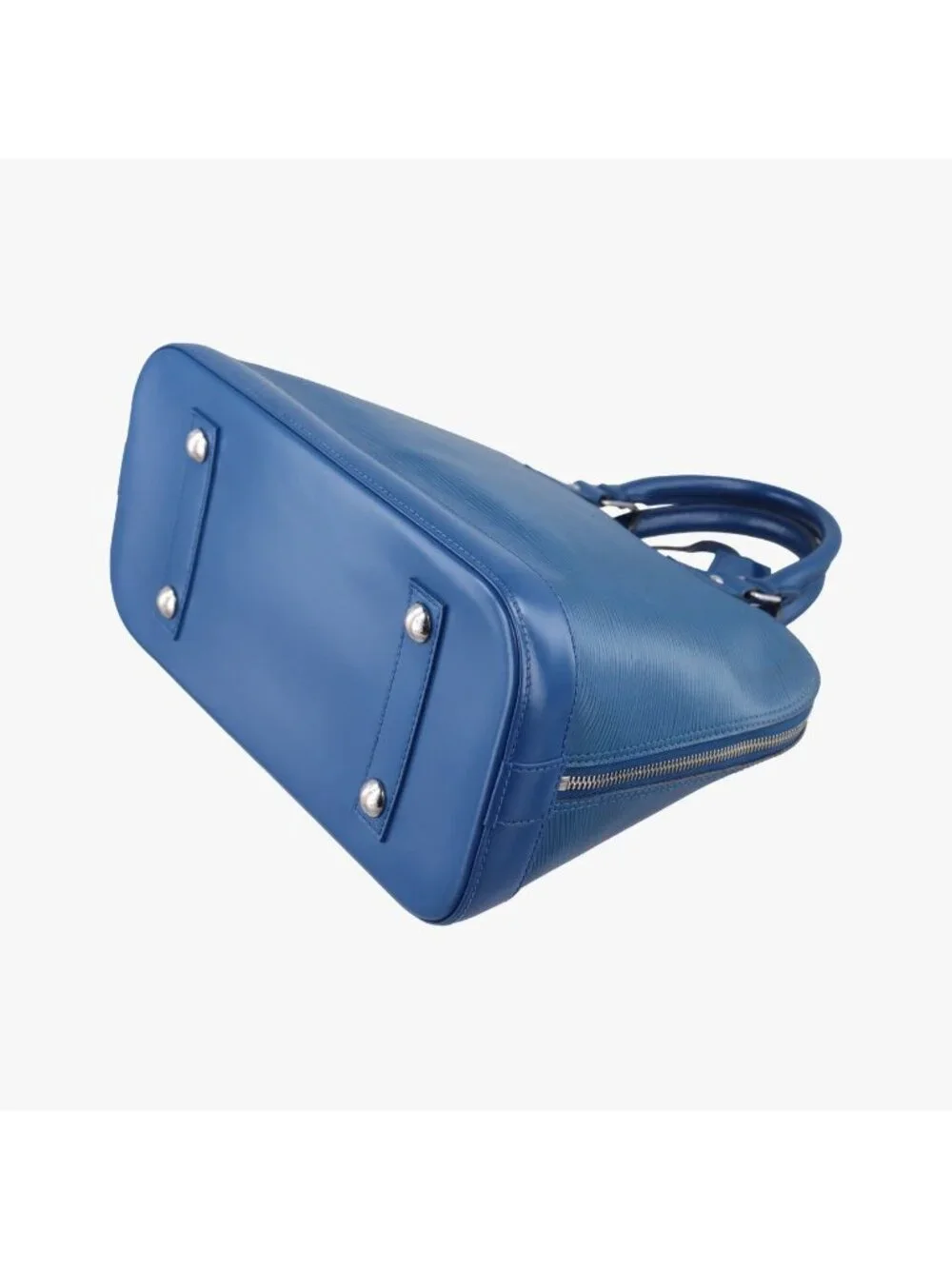 Louis Vuitton Alma PM Toledo Blue Epi Handbag